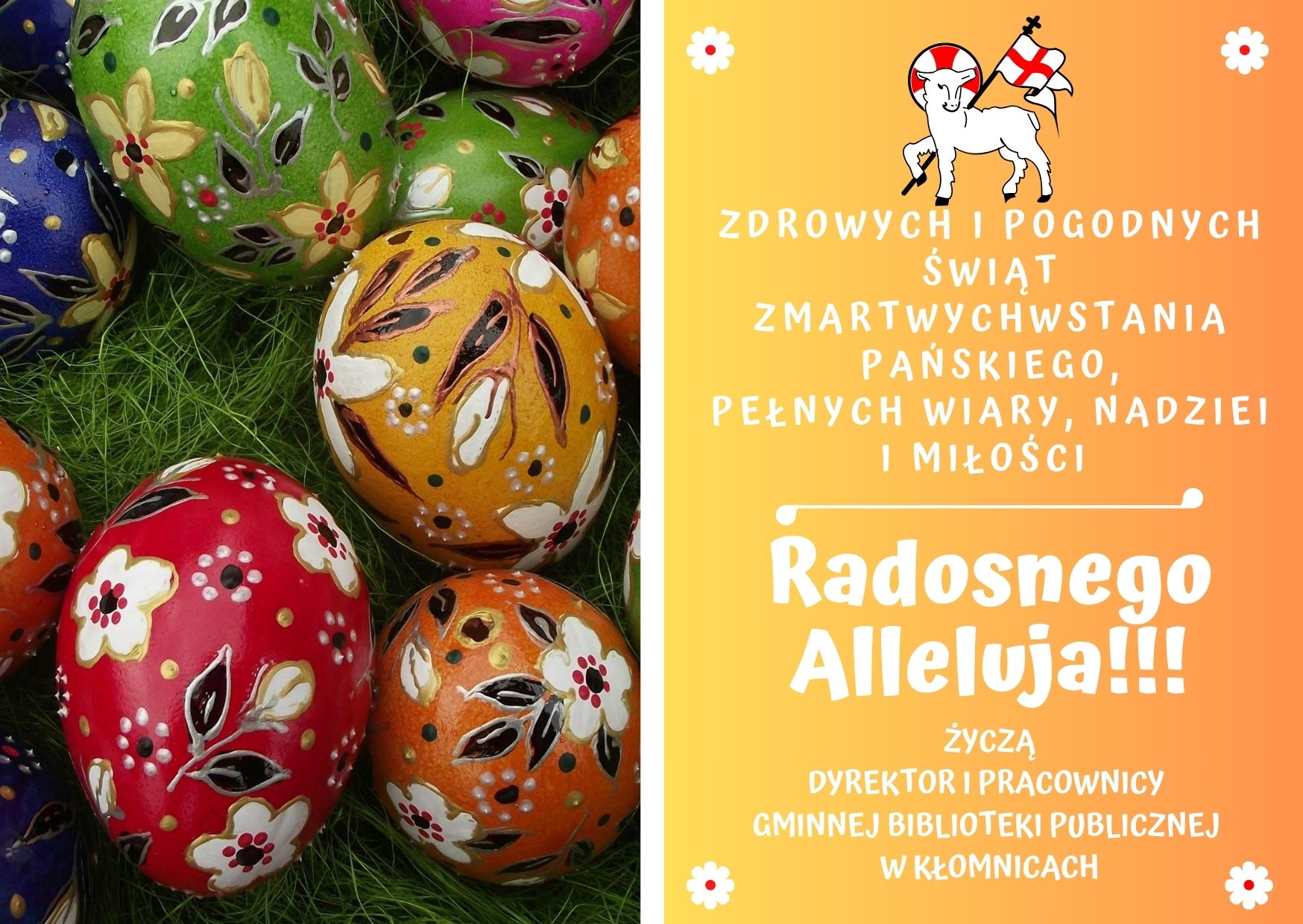 Radosnego Alleluja